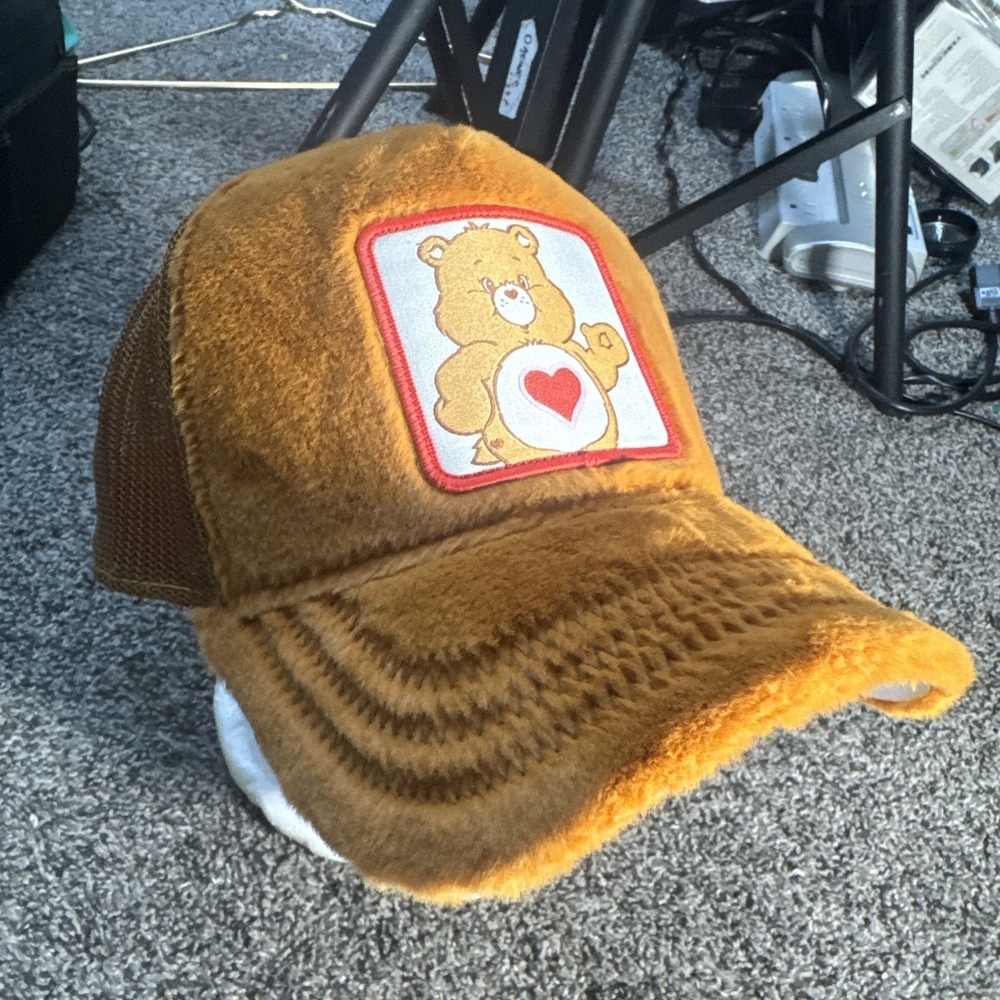 OVERLORD X Care Bears: Tender Heart Bear Trucker Cap New